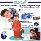 Wet-Stop 3 Blue Bedwetting Enuresis Alarm with Loud Sound and Strong Vibration for Boys or Girls, Proven Solution for Bedwetters