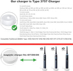 USB Charger Base for Oral-b Braun Electric Toothbrush，Replacement 5V USB 3757 Charger for Oral-B,Portable Travel Charging Base