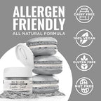 Luster Dust - Nu Silver (4g 1x Jar) | Edible Vegan Dust & Paint for Cake Decorating, Ice Cream, Desserts, Cocktails and Beverages by Bakell