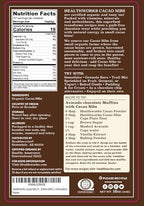 Healthworks Superfoods Cacao Nibs Organic - 16 Oz / 1 Lb - Criollo Bean - Raw Unsweetened Chocolate Substitute - Certified Organic - Keto, Vegan & Non-GMO - Antioxidant