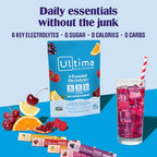Ultima Replenisher Daily Electrolyte Powder – Original Variety Pack, 20 Stickpacks – Zero Sugar Hydration Packets with 6 Electrolytes and Minerals – Sugar Free, Plant Based & Keto Friendly Drink Mix
