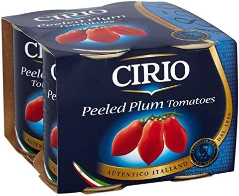 Cirio Peeled Plum Tomatoes - 4 x 400g