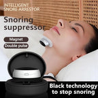 Anti-Snoring Aid - Portable 3-Speed Adjustable Device for Better Sleep, Comfortable & Easy to Use (Black)