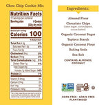 Simple Mills Almond Flour Baking Mix Variety Pack (Chocolate Chip Cookie Mix and Brownie Mix) - Gluten Free, Plant Based, (Pack of 2)