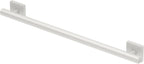 Gatco 944W Elevate 24" L Grab Bar, Matte White/ADA Compliant Stainless Steel Safety Grab Bar for Bathroom