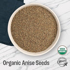 J Mac Botanicals Organic Anise Seeds whole aniseed