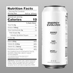 3D Energy Drink – Sugar Free, 200mg Caffeine, Pre Workout, Taurine, L-Carnitine, Lightly Carbonated, 16oz Cans, 12 Pack - Citrus Frost