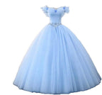 Datangep Women's Lace up Ball Gown Long Quinceanera Dress with Pleated Straps