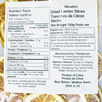 Mkostlich Dried Lemon Slices Bulk, 100g/3.52oz Natural Dehydrated Lemon Slices for Cocktails Garnish/ Tea/ Baking, No Sugar Added