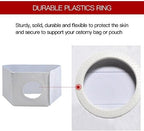 Men Or Women Medical Ostomy Belt Ostomy Hernia Support Belt Abdominal Stoma Binder Brace Abdomen Band Stoma Support (Hole 3.14") for Colostomy Patients to Prevent Parastomal Hernia Stoma Opening (L)