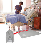 Secure Safety Solutions Wireless Floor Mat Bed Alarm for Elderly Adults - 24"x36" Sensor & Remote Alert Monitor - Bed Alarms and Fall Prevention for Elderly Dementia Patients, Caregiver Alert Seniors