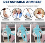 Bedside Commodes, Bedside Toilet, Commode Chair, Height Adjustable Adult Potty Chair for Seniors, Portable Toilets for Home Use, Suitable for People with Disabilities The Elderly & Others