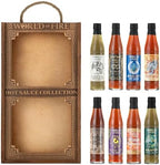 World of Fire Hot Sauce Variety Pack - 8 Hot Sauce Bottles Gift Set