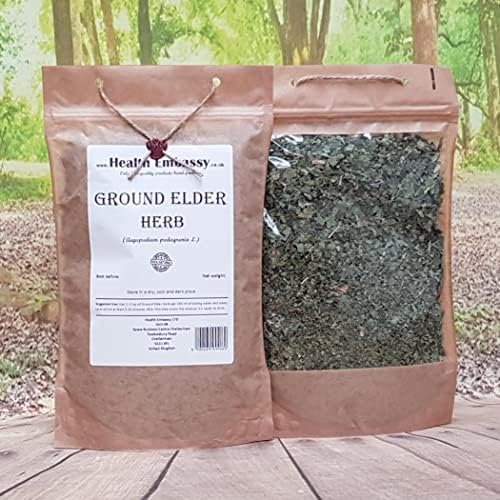 Health Embassy Ground Elder Herb | Aegopodium Podagraria L | Herbal Tea (50g)