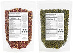 Natruen Szechuan Red + Green Peppercorn Whole 4 Oz Each, Red and Green Sichuan Peppercorns Variety Pack
