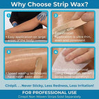 Cirepil - Cristal Ocean - 400g / 14.11 oz Soft Wax Tin - Hypoallergenic, Rosin-Free Strip Wax for Sensitive Skin - Unscented Professional Hair Removal Refill for Legs, Arms, and Back