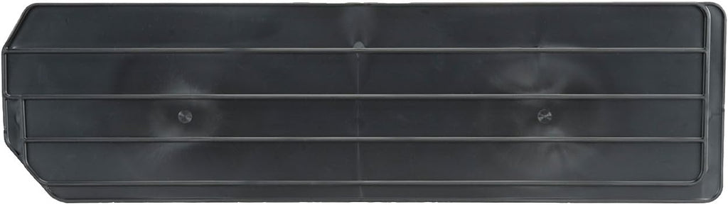 Akro-Mils 40280 Plastic Length Dividers for AkroBins Super-Size Heavy Duty Stackable Storage Bins Model 30280, Custom Storage Inserts for Tools, Parts & Supplies, 2-Pack, Black