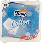 Foxy Cotton Toilet Paper – 7 x 4 Packs