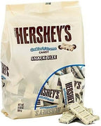 Hershey's Cookies 'n' Creme Snack Size Bars, White Milk Chocolate Candy Bars, 31.9 Oz / 2 Pounds