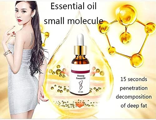 10/30 ml Belly Off Herbal Organic Slimming Massage Oil for Tummy, Abdomen, Belly and Waist (30ml)