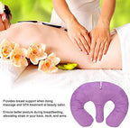 Brrnoo Beauty Salon Support Pillow, SPA Massage Chest Pillow, Soft Silicone Cushion Massage Face Pillow, Comfortable Support Pillow ()