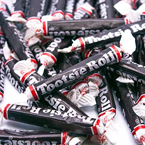 Roll Twists Chocolate Candy - 2 Pounds | Rolls Chocolate Long Individually Wrapped Candy, Bulk Pack