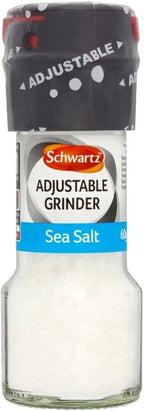 Schwartz Sea Salt Adjustable Grinder (60g)