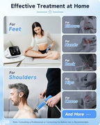 Shockwave Therapy Machine Extracorporeal Shock Wave Therapy Machine Joint and Muscle Pain Relief On-The-Go Painless Non-Invasive No Side Effects PSP10