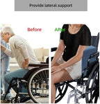Lateral Support for Wheelchair, Lateral Arm Support, Back Supports Pads for Wheelchair Side Guards (Blue)
