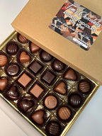 Belgian Chocolate Gift Box - Assorted Chocolate Bon Bons, Easter Candy, All-Natural Flavor by Tom's Chocolate