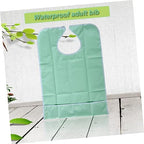 FOMIYES Mealtime Bib Protector Lobster Bibs for Adults Clothes Protectors Bib Adult Bib Feeding Clothing Protector Senior Bib Men Shirt Towel Adult Aid Apron Food Bag Aldult Baby, Medium, Green
