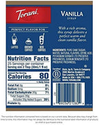 Torani Syrup, Vanilla, 25.4 Ounces (Pack of 4)
