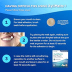 Oracoat XyliMelts for Dry Mouth Night Time or Day - Moisturizing Dry Mouth Adhering Discs, Sugar Free with Xylitol, 40 Count, Slightly-Sweet Flavor, 8-Hour Relief