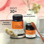 me today - Wildflower Honey with Manuka MGO 30+ from New Zealand (17.6 oz) Authentic, Raw & Unpasteurized