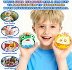 (6PCS) Boo Boo Ice Pack, Flexible Cold Compress, Cute Cooling Pack, Reusable Ice Pack for Injuries, Hot Cold Gel Packs for Kids Injuries, Pain Relief, Bumps & Bruises, Breastfeeding