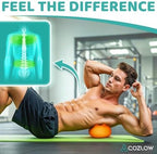 COZLOW Hip Massager for Psoas Release (Extra Firm), Sciatica & Piriformis Syndrome Pain Relief, Trigger Point Massage Tool for Hip & Lower Back Pain