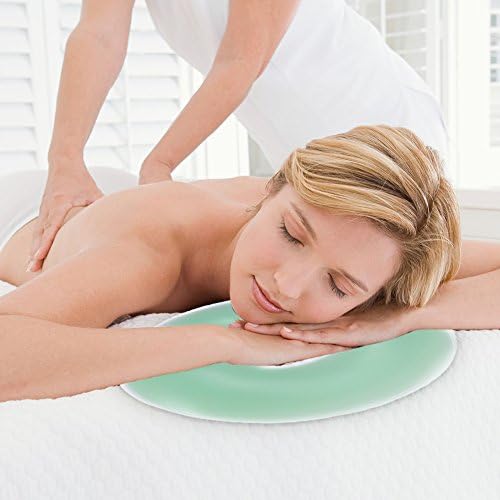 Silicone Pillow Soft Massage Face Relax Pillow Headrest, SPA Beauty Salon Skin Care Soft Overlay Face Relax Weigh Cushion Pad,Salon Care Cushion Silicon Facial Relax Head Cradle