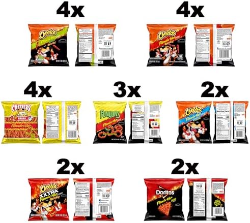 Frito-Lay Flamin' Hot Mix, Variety Pack (Pack of 21)