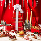 Gluten Free Palace Gift Basket Tower – Premium Festive Mother's Day Gift Tower – 6‑Tier Gourmet Dessert Gluten Free Cookie Tower for Mom – Gift Basket for Adults, Colleagues, Friends & Family