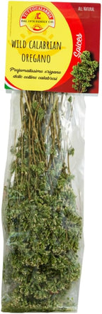 TUTTOCALABRIA Oregano, Dried Calabrian Oregano on the Stem, Product of Italy, 40 g, All Natural, Non-GMO, Product of Italy
