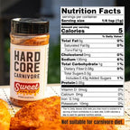 Hardcore Carnivore Sweet BBQ Seasoning (12.25 oz Shaker) Texas-Made Bold, Sweet BBQ Rub for Grilling Ribs, Pork, Chicken and More