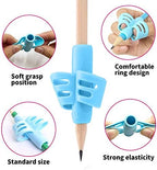 KOABBIT Pencil gripper kids/toddler handwriting aid tools for beginners,Pencil Holder for preschooler 2-4 Years learning to Write for Children's Training Pen Holding Posture Correction Tools(3 PACK)