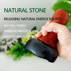 Hot Stone Warming Moxibustion Therapy, Natural Stone Heating GuaSha Scraping, Brush Electric Gua Sha Massager, Shape Beautiful Curves