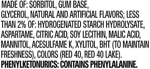 ORBIT Strawberry Sugar Free Chewing Gum Individually Wrapped, Bulk Packs of Gum, 12 Packs, 14-Pieces Each, Total 168 Pieces