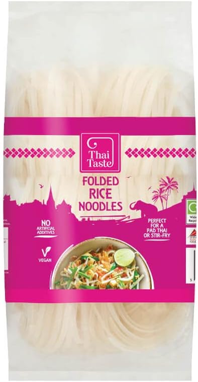 Thai Taste Folded Rice Noodles (200g) - Pack of 6