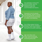 Seamless Crew Socks for Diabetes, Arthritis, or Sensitive Feet, 1 Pair (2 Count)