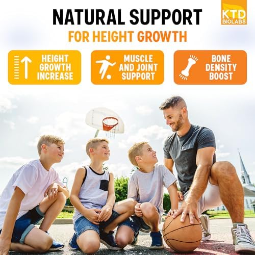 Pack of 2 Height Growth Maximizer - Made in USA - Natural Height Increase Booster & Teen Vitamins - Pills to Grow Taller at Any Age - Bone Growth Supplement for Adults & Kids - 120 capsules