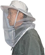 Mosquito Head Net Hat - Bug Cap Veil Mesh Protection with Hidden Netting for Dog Grooming Beekeeping Hiking Women