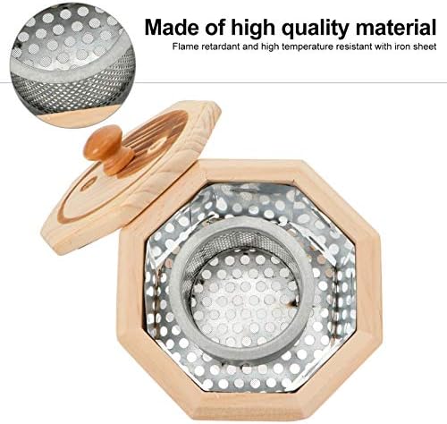 Moxibustion Box Household Navel Belly Waist Warm Herb Wormwood Box Meridian Pain Relief Moxa Burner Moxa Heat Pack,moxibustion Sticks for Women Men