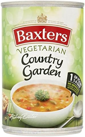 Baxters Vegetarian Country Garden Soup (400g) - Pack of 6